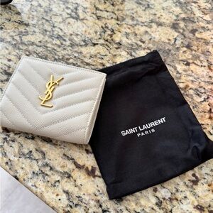 Authentic YSL Cassandre wallet